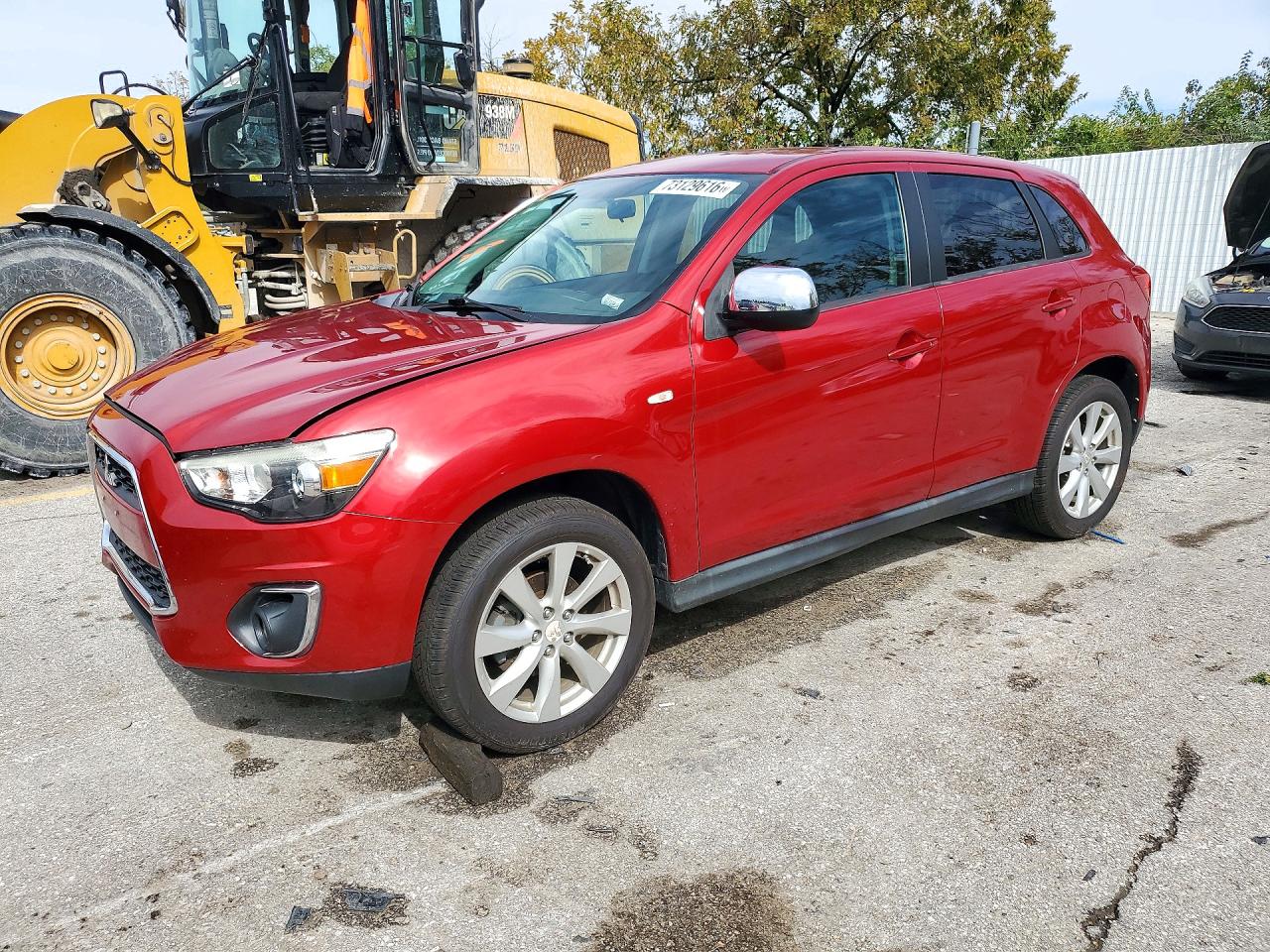 2015 MITSUBISHI OUTLANDER ES | 4A4AP3AUXFE001440 | UPCARS