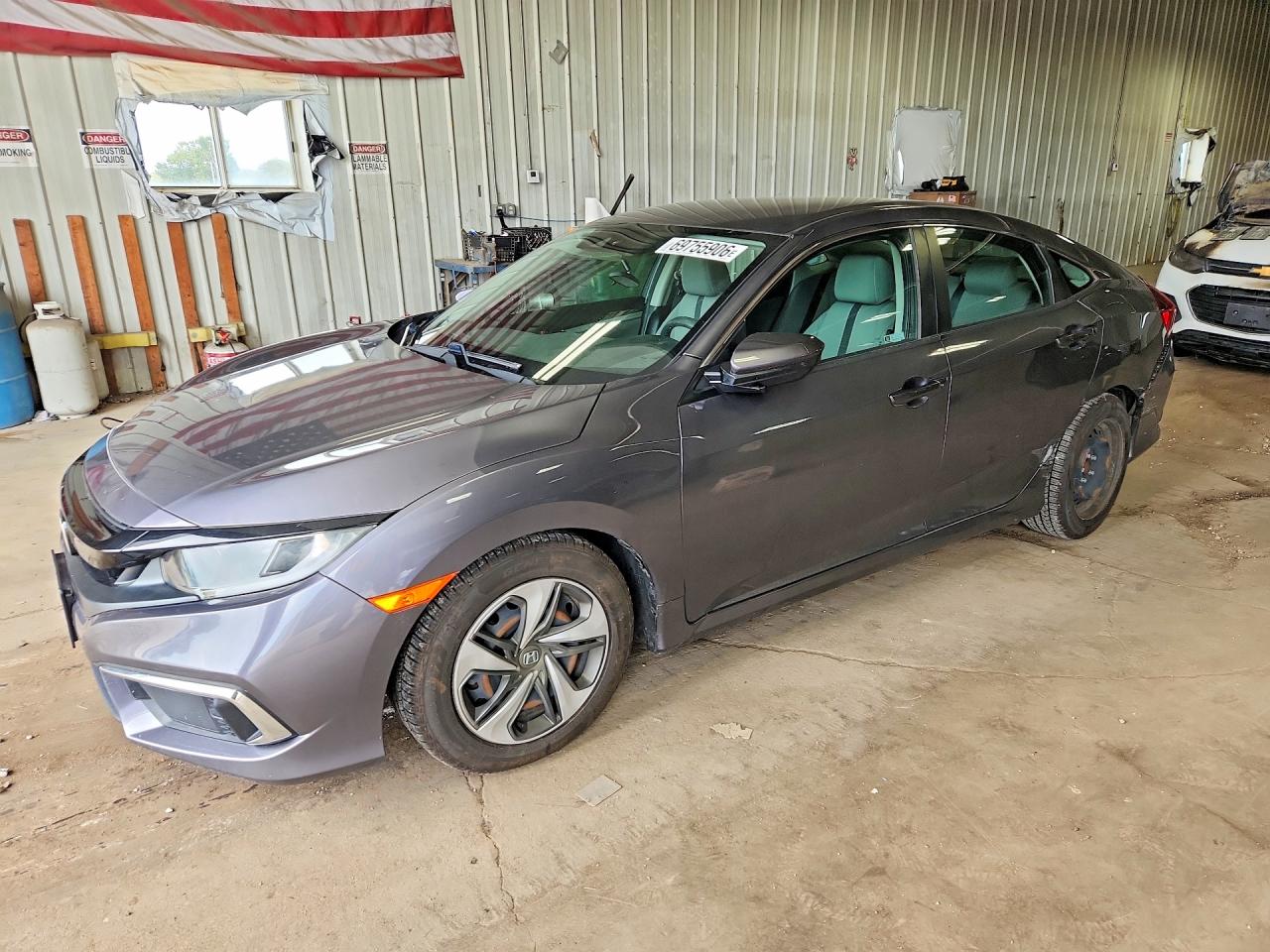 2019 HONDA CIVIC LX | 19XFC2F61KE027386 | UPCARS