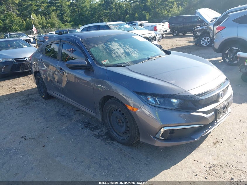 2021 HONDA CIVIC LX | 2HGFC2F67MH513595 | UPCARS