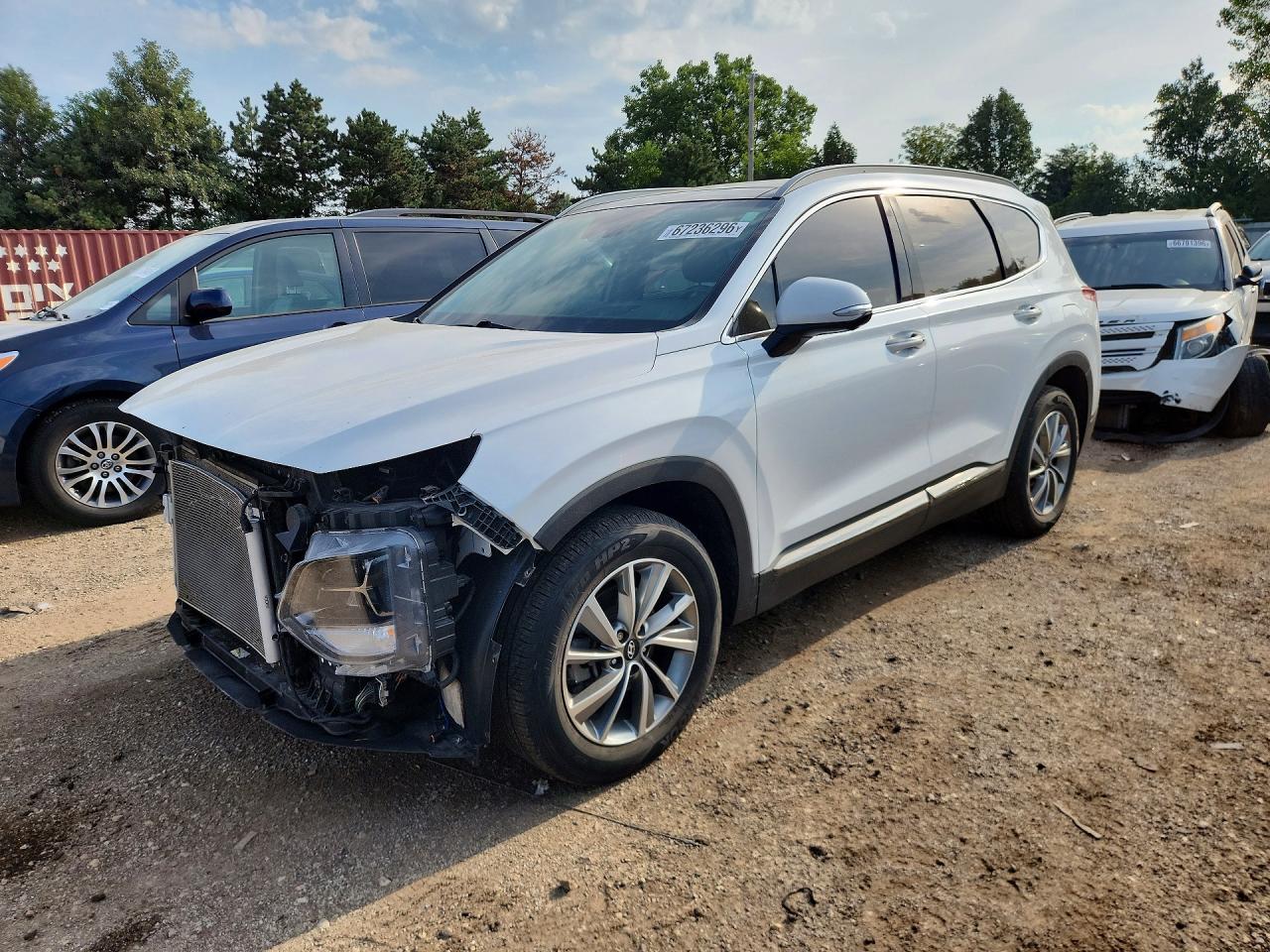 2020 HYUNDAI SANTA FE LIMITED | 5NMS5CAD9LH147497 | UPCARS