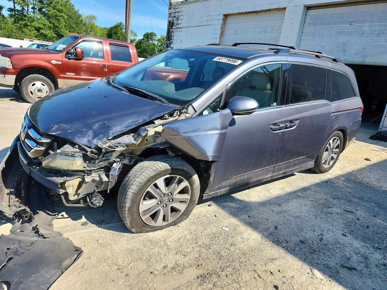 2014 HONDA ODYSSEY TOURING | 5FNRL5H96EB065233 | UPCARS