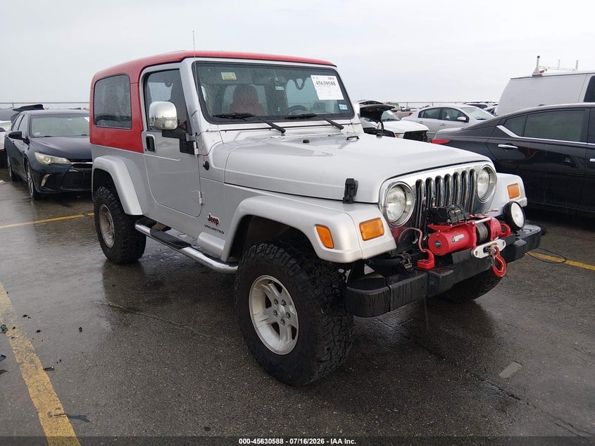 2006 JEEP WRANGLER UNLIMITED | 1J4FA44S86P772153 | UPCARS