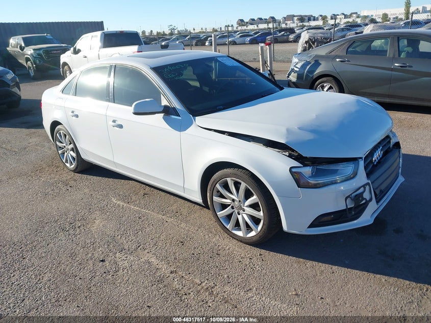 2013 AUDI A4 2.0T PREMIUM | WAUEFAFL7DA168551 | UPCARS
