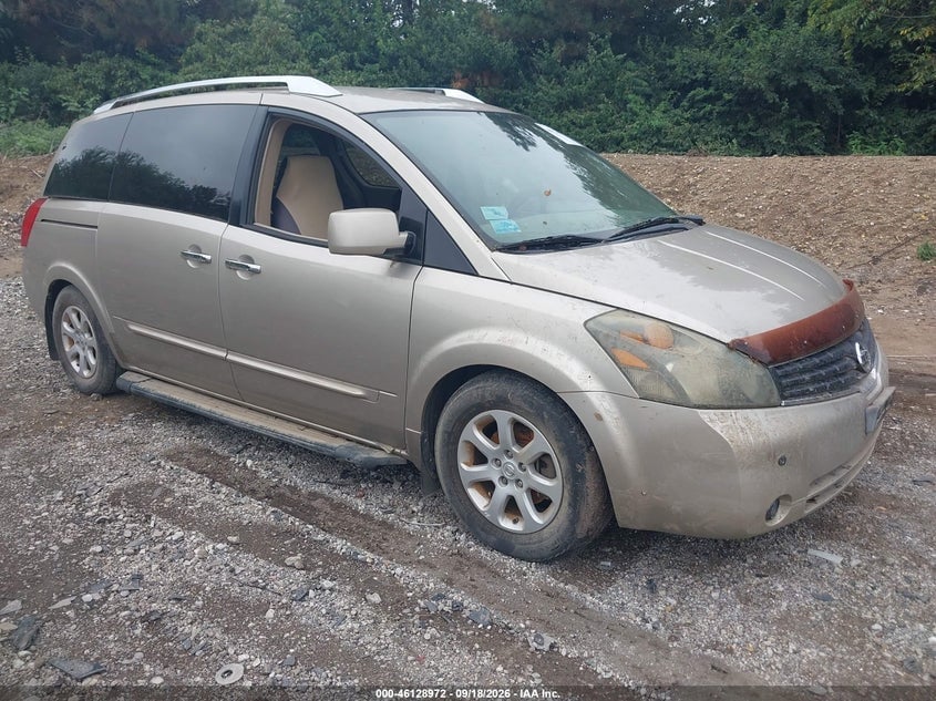 2007 NISSAN QUEST 3.5 SL | 5N1BV28U37N136886 | UPCARS