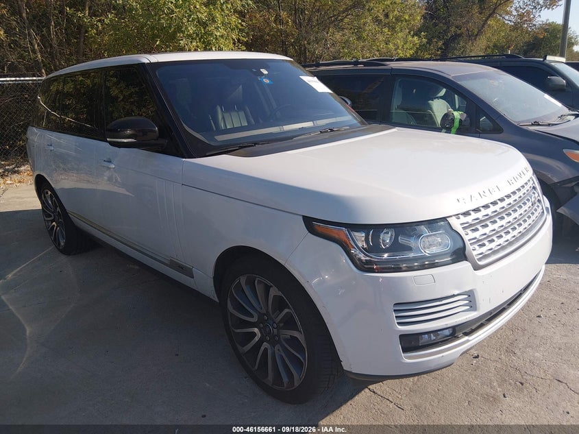 2016 LAND ROVER RANGE ROVER 5.0L V8 SUPERCHARGED | SALGS3EFXGA309995 | UPCARS