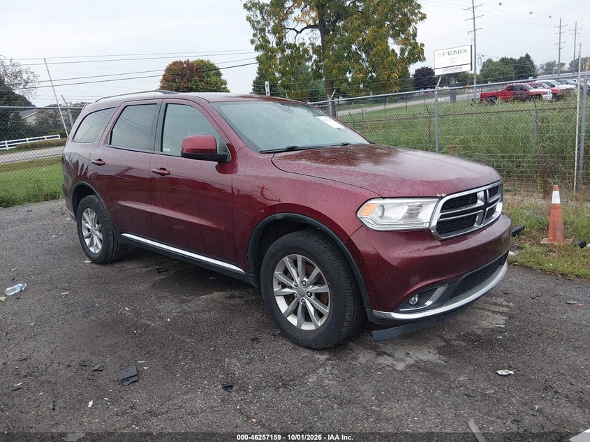2016 DODGE DURANGO SXT | 1C4RDJAG9GC459954 | UPCARS