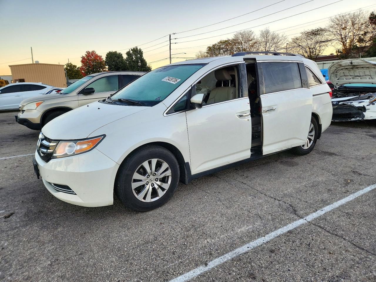 2015 HONDA ODYSSEY EXL | 5FNRL5H65FB083276 | UPCARS