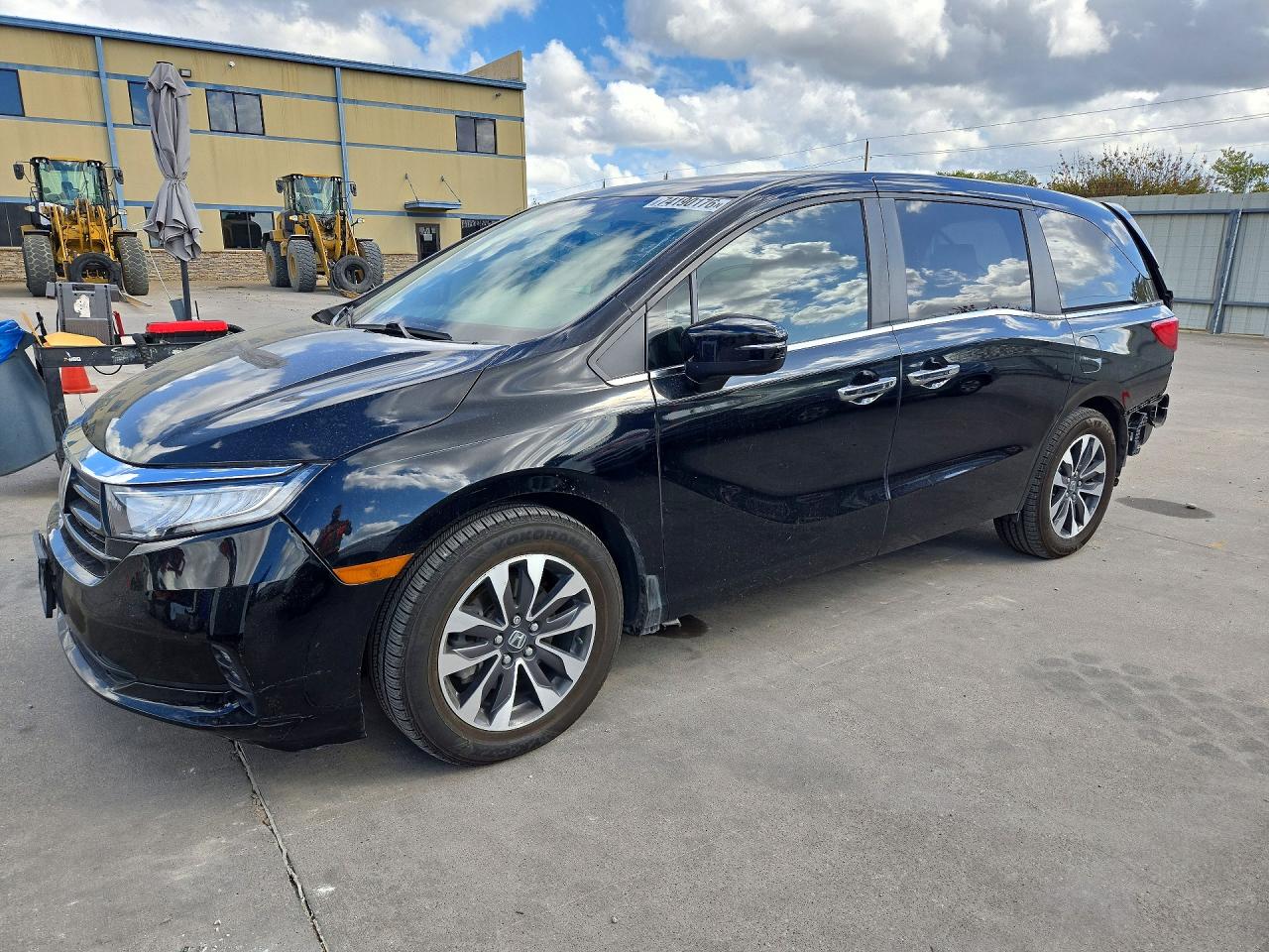 2022 HONDA ODYSSEY EXL | 5FNRL6H72NB025784 | UPCARS