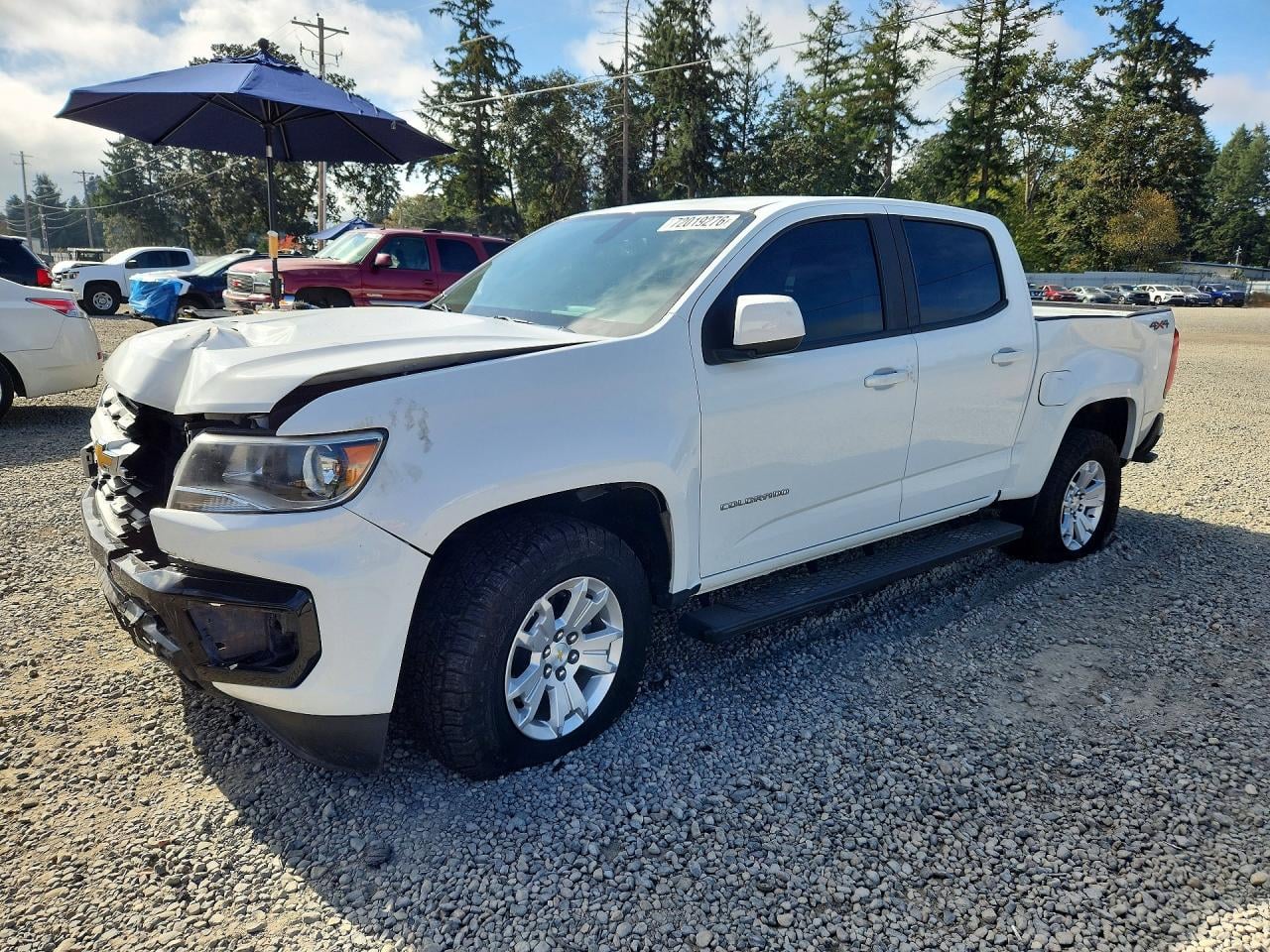 2021 CHEVROLET COLORADO LT | 1GCGTCEN1M1266901 | UPCARS