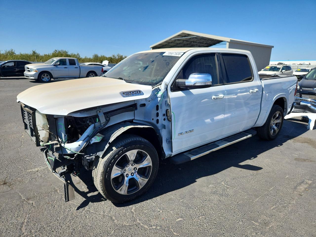 2021 RAM 1500 LARAMIE | 1C6SRFJT9MN792997 | UPCARS