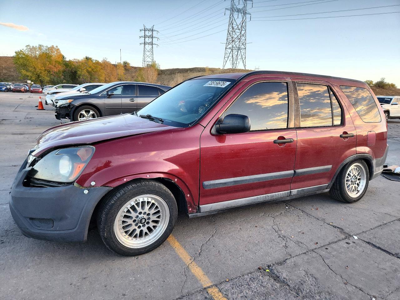 2004 HONDA CRV LX | JHLRD68484C005170 | UPCARS