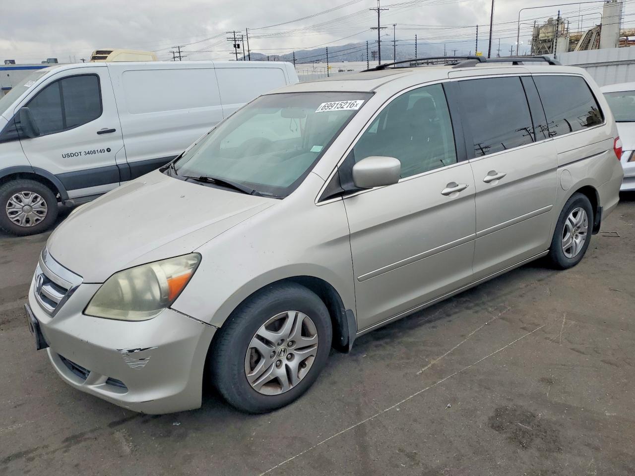2006 HONDA ODYSSEY EXL | 5FNRL38786B077503 | UPCARS