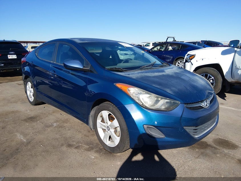 2013 HYUNDAI ELANTRA GLS | KMHDH4AE1DU958294 | UPCARS