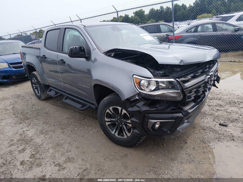 2021 CHEVROLET COLORADO 4WD  SHORT BOX Z71 | 1GCGTDEN8M1142386 | UPCARS