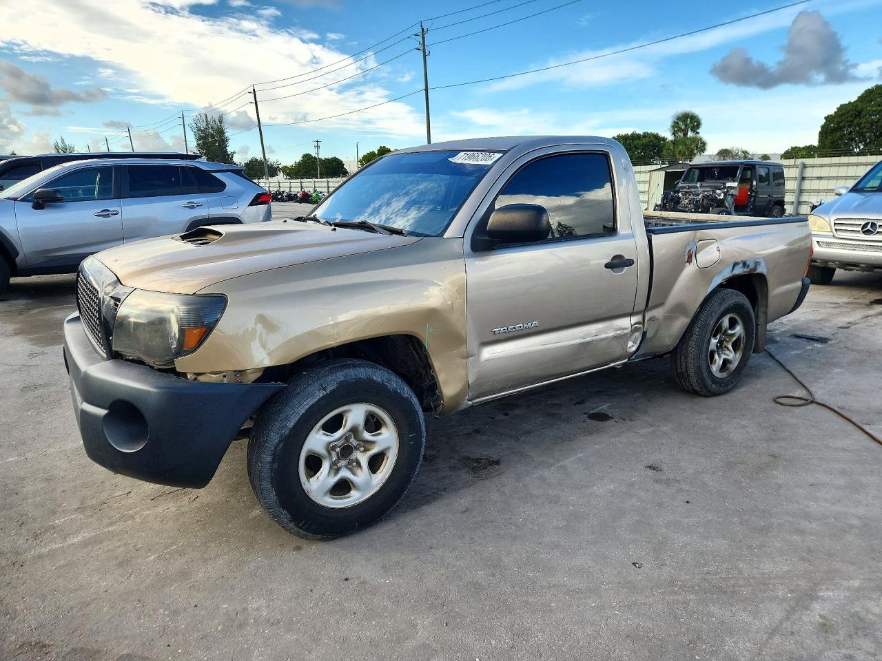 2007 TOYOTA TACOMA BASE | 5TENX22N47Z469544 | UPCARS