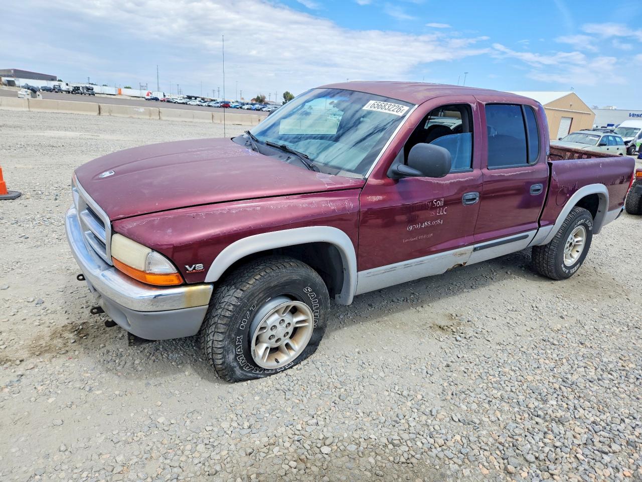2000 DODGE DAKOTA | 1B7GG2AN0YS666386 | UPCARS