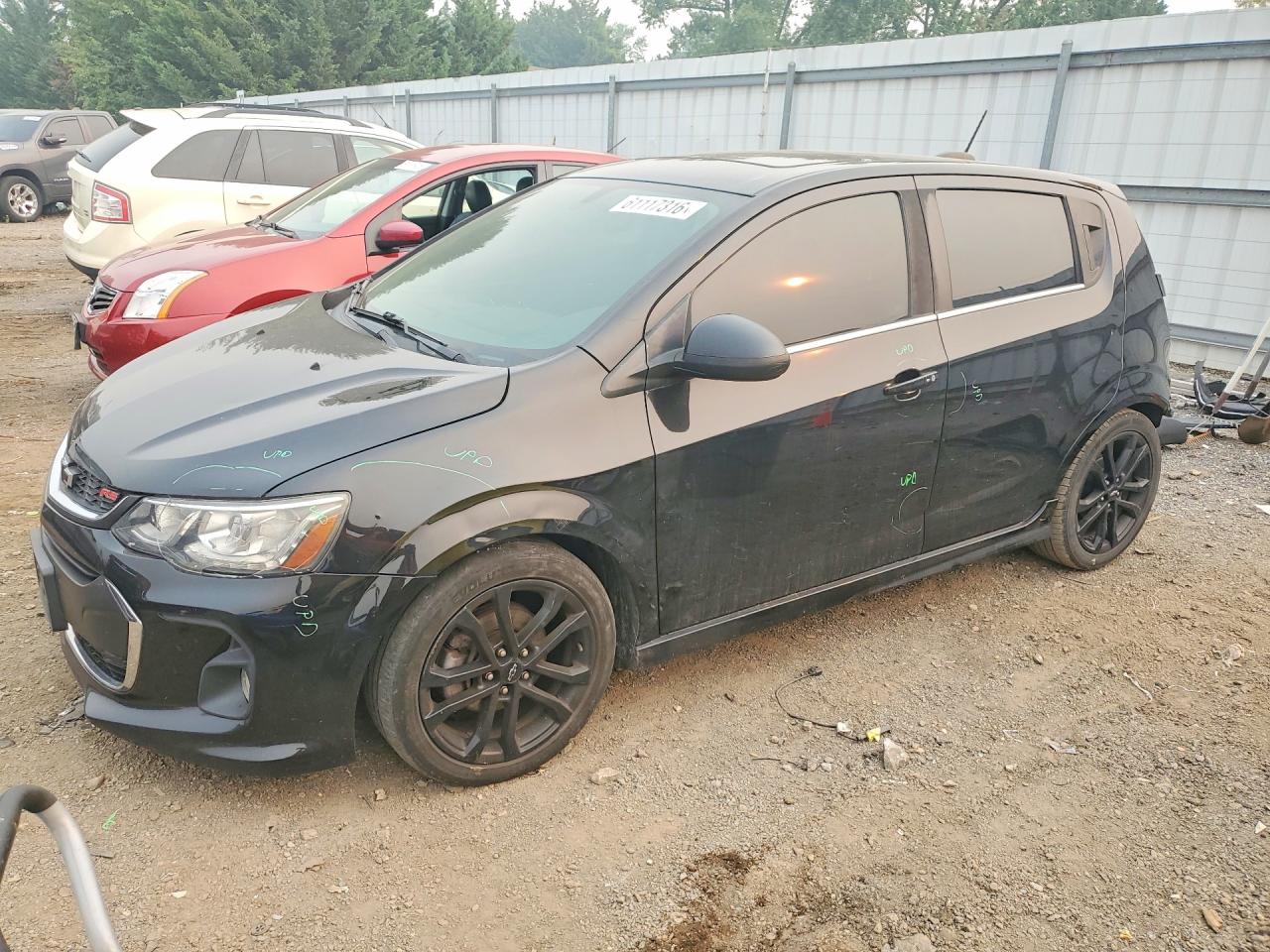2019 CHEVROLET SONIC LT | 1G1JC6SB2K4121002 | UPCARS