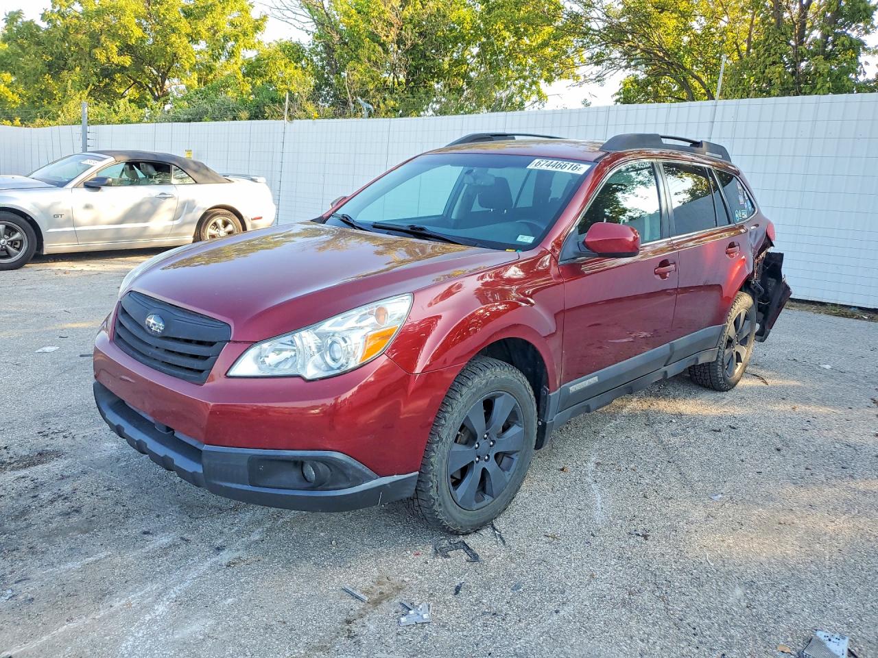 2012 SUBARU OUTBACK 2.5I PREMIUM | 4S4BRCCCXC1215241 | UPCARS