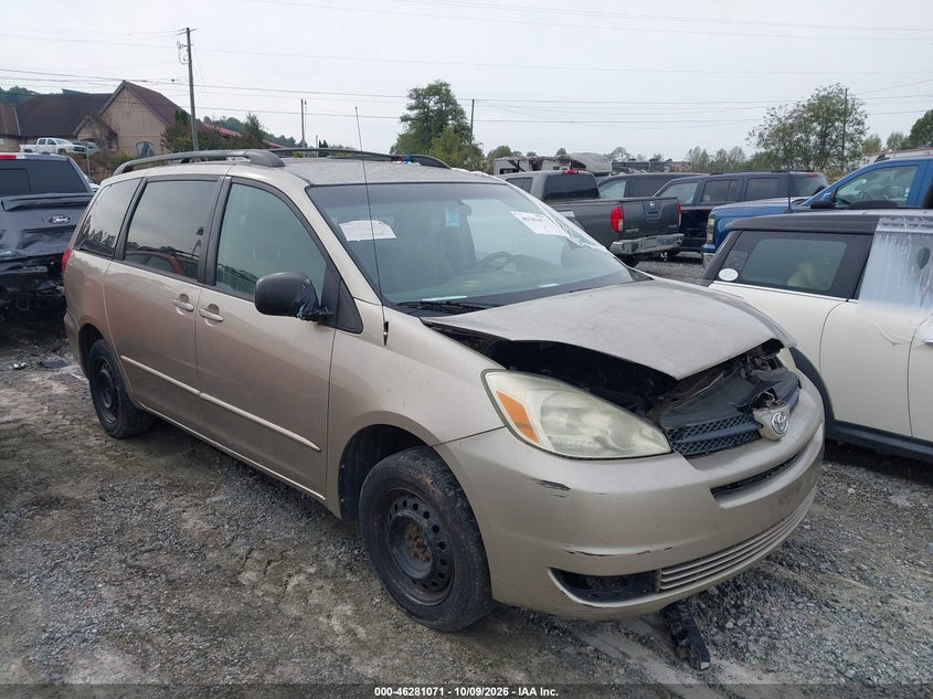 2004 TOYOTA SIENNA LE | 5TDZA23C04S118252 | UPCARS