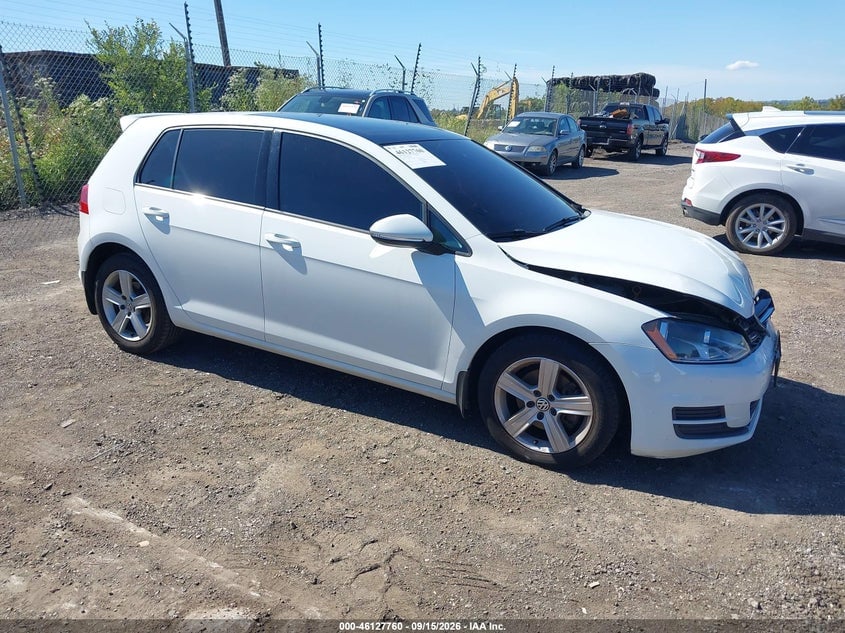 2017 VOLKSWAGEN GOLF TSI WOLFSBURG EDITION 4-DOOR | 3VW217AU9HM004182 | UPCARS