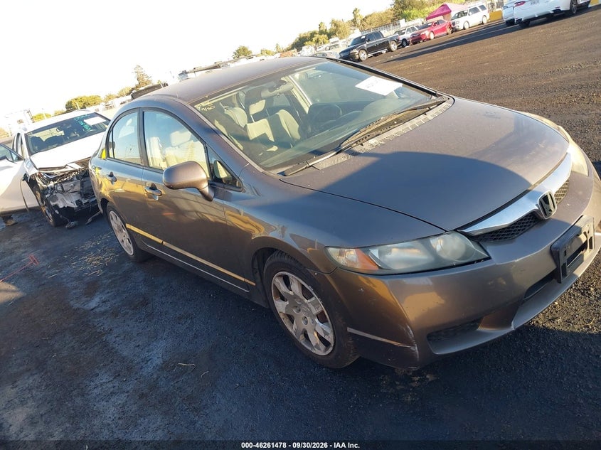 2011 HONDA CIVIC LX | 19XFA1F52BE016985 | UPCARS