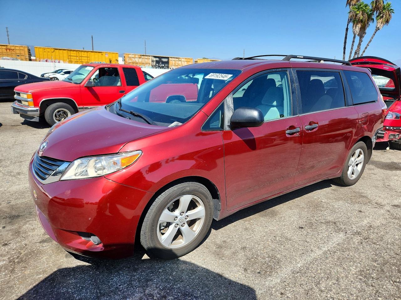 2015 TOYOTA SIENNA L 7-PASSENGER | 5TDZK3DC5FS576342 | UPCARS