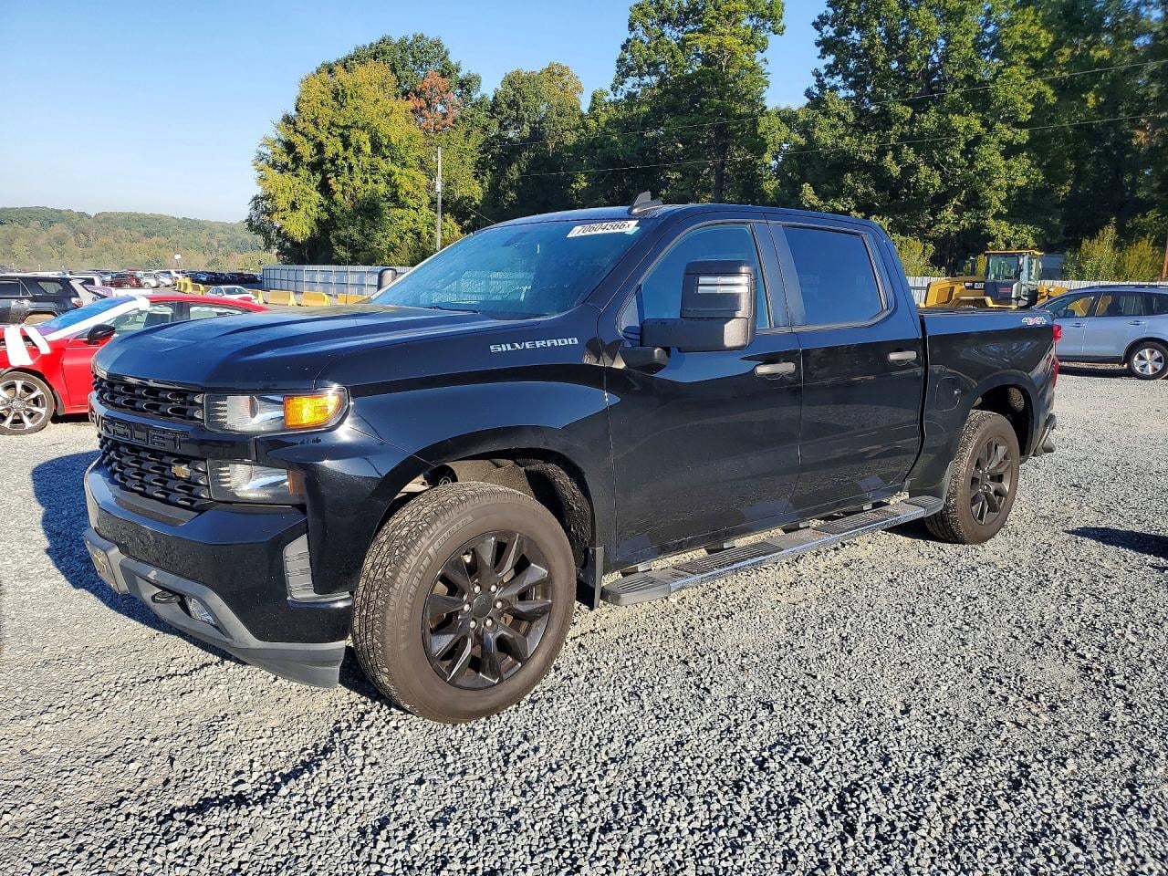 2019 CHEVROLET SILVERADO K1500 CUSTOM | 3GCUYBEF9KG700519 | UPCARS