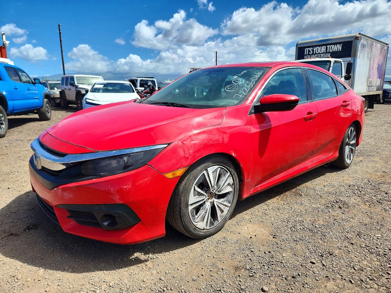 2017 HONDA CIVIC EX | 2HGFC1F31HH632796 | UPCARS