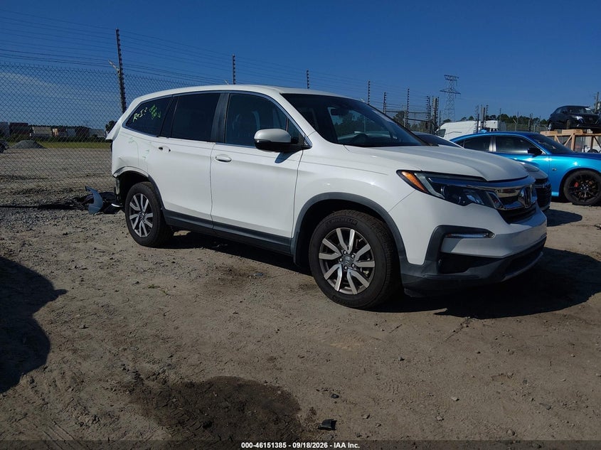 2022 HONDA PILOT 2WD EX-L | 5FNYF5H51NB012858 | UPCARS