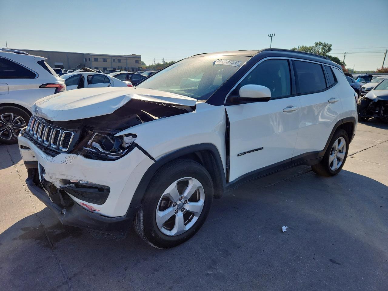 2018 JEEP COMPASS LATITUDE | 3C4NJCBB0JT287217 | UPCARS