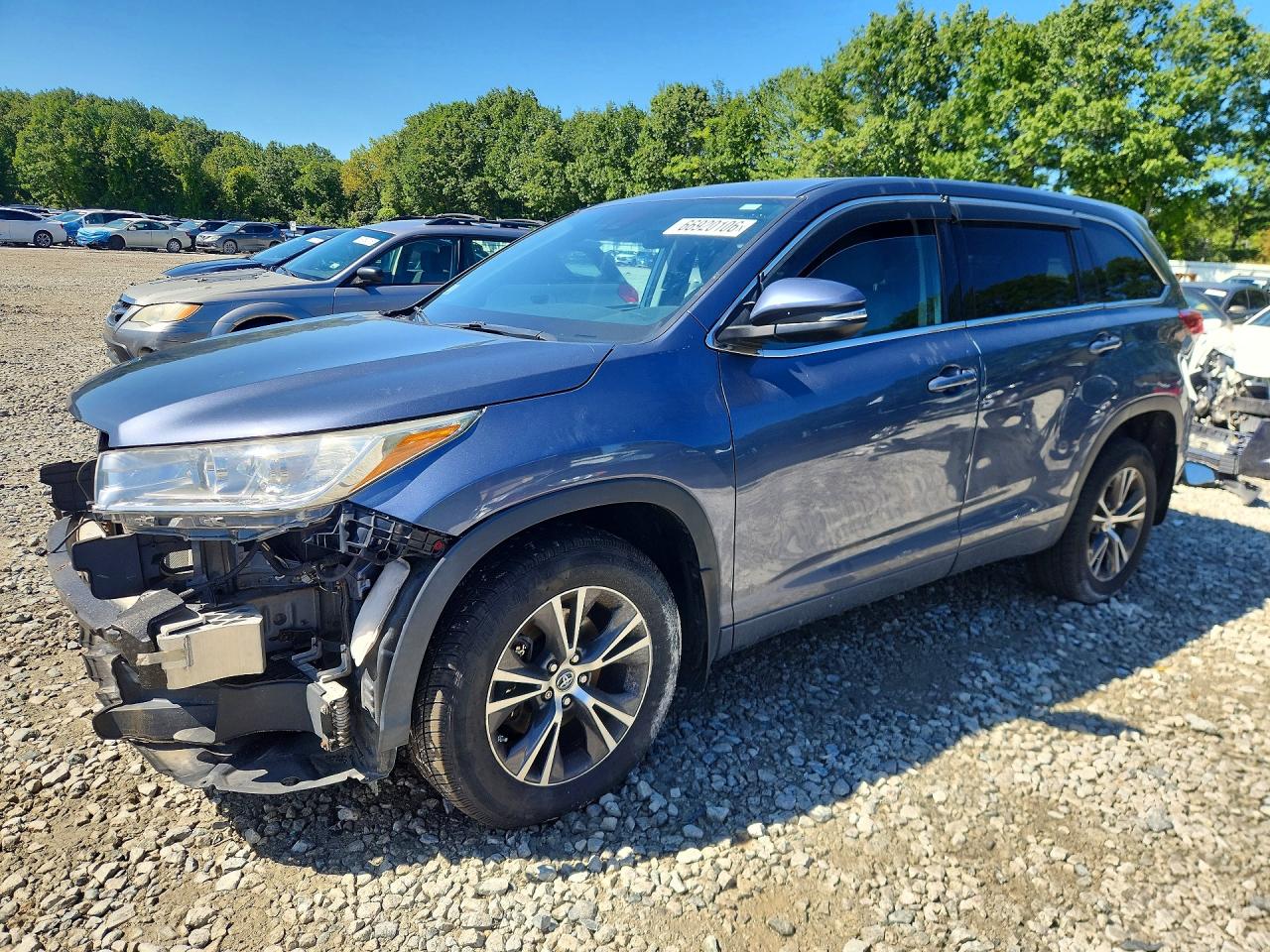2018 TOYOTA HIGHLANDER LE | 5TDBZRFH4JS876844 | UPCARS