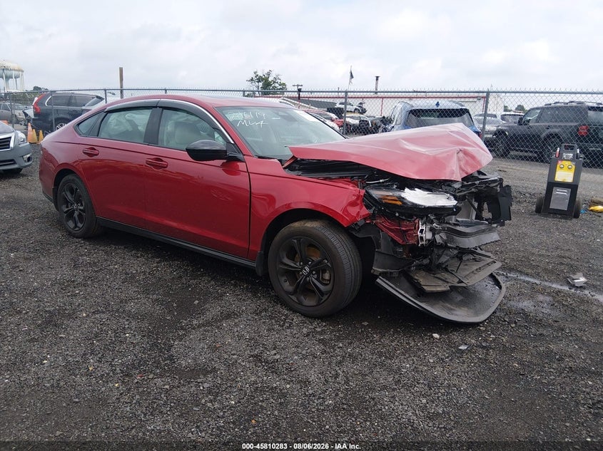 2025 HONDA ACCORD SE | 1HGCY1F48SA012711 | UPCARS