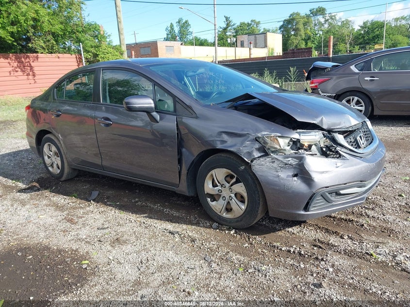 2015 HONDA CIVIC LX | 2HGFB2F59FH543985 | UPCARS