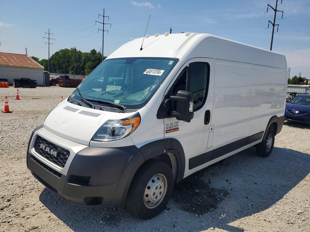 2021 RAM PROMASTER DELIVERY VAN | 3C6MRVHG2ME589305 | UPCARS