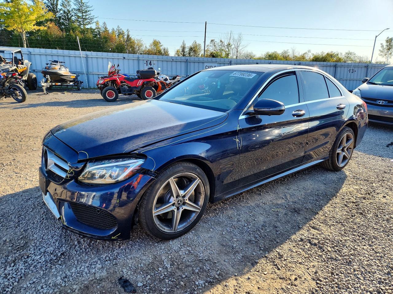 2018 MERCEDES-BENZ C-CLASS 300 4MATIC | 55SWF4KB7JU267913 | UPCARS