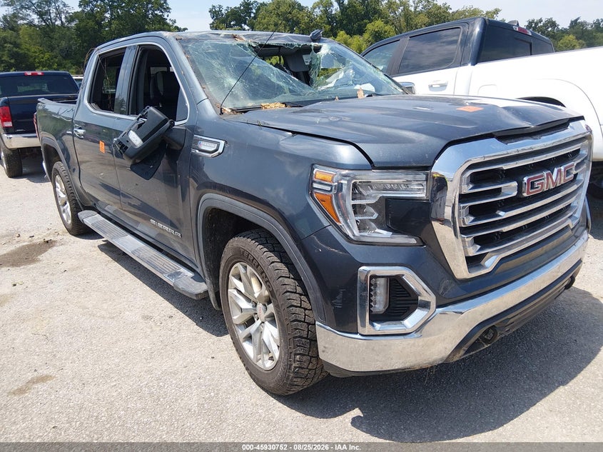 2021 GMC SIERRA 1500 4WD  SHORT BOX SLT | 3GTU9DED9MG154069 | UPCARS