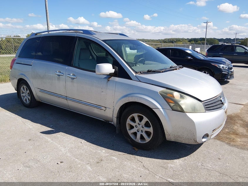 2007 NISSAN QUEST SL | 5N1BV28U27N129511 | UPCARS