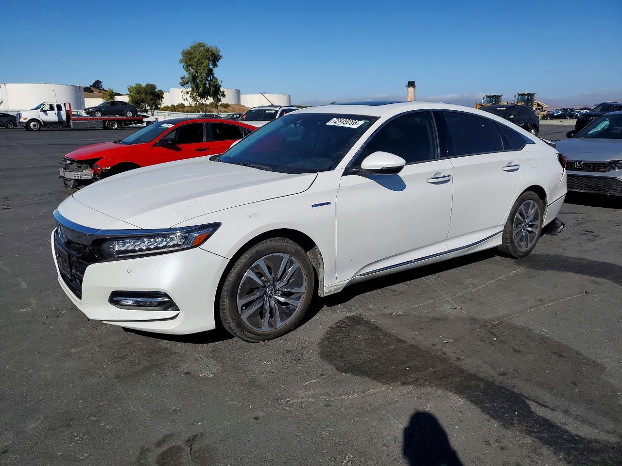 2020 HONDA ACCORD TOURING HYBRID | 1HGCV3F98LA017618 | UPCARS