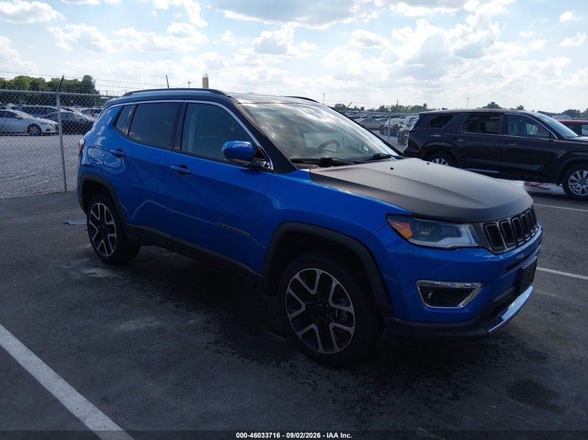2017 JEEP NEW COMPASS LIMITED 4X4 | 3C4NJDCB7HT631592 | UPCARS