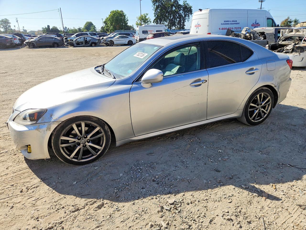 2008 LEXUS IS BASE | JTHBK262X82060373 | UPCARS
