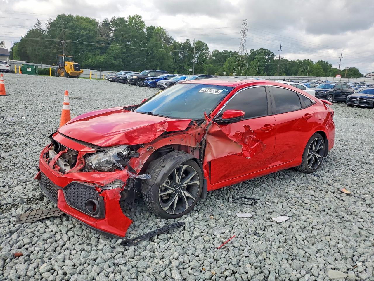 2018 HONDA CIVIC SI | 2HGFC1E57JH707980 | UPCARS