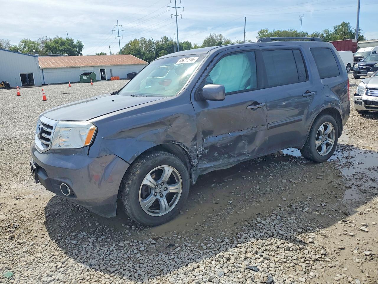 2014 HONDA PILOT EX | 5FNYF4H48EB053621 | UPCARS