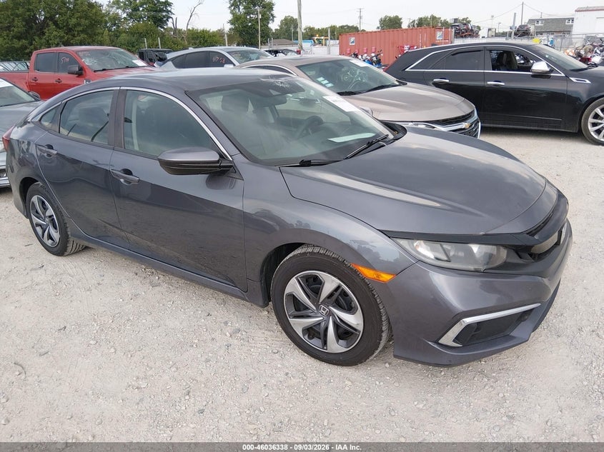 2019 HONDA CIVIC LX | 2HGFC2F67KH596720 | UPCARS