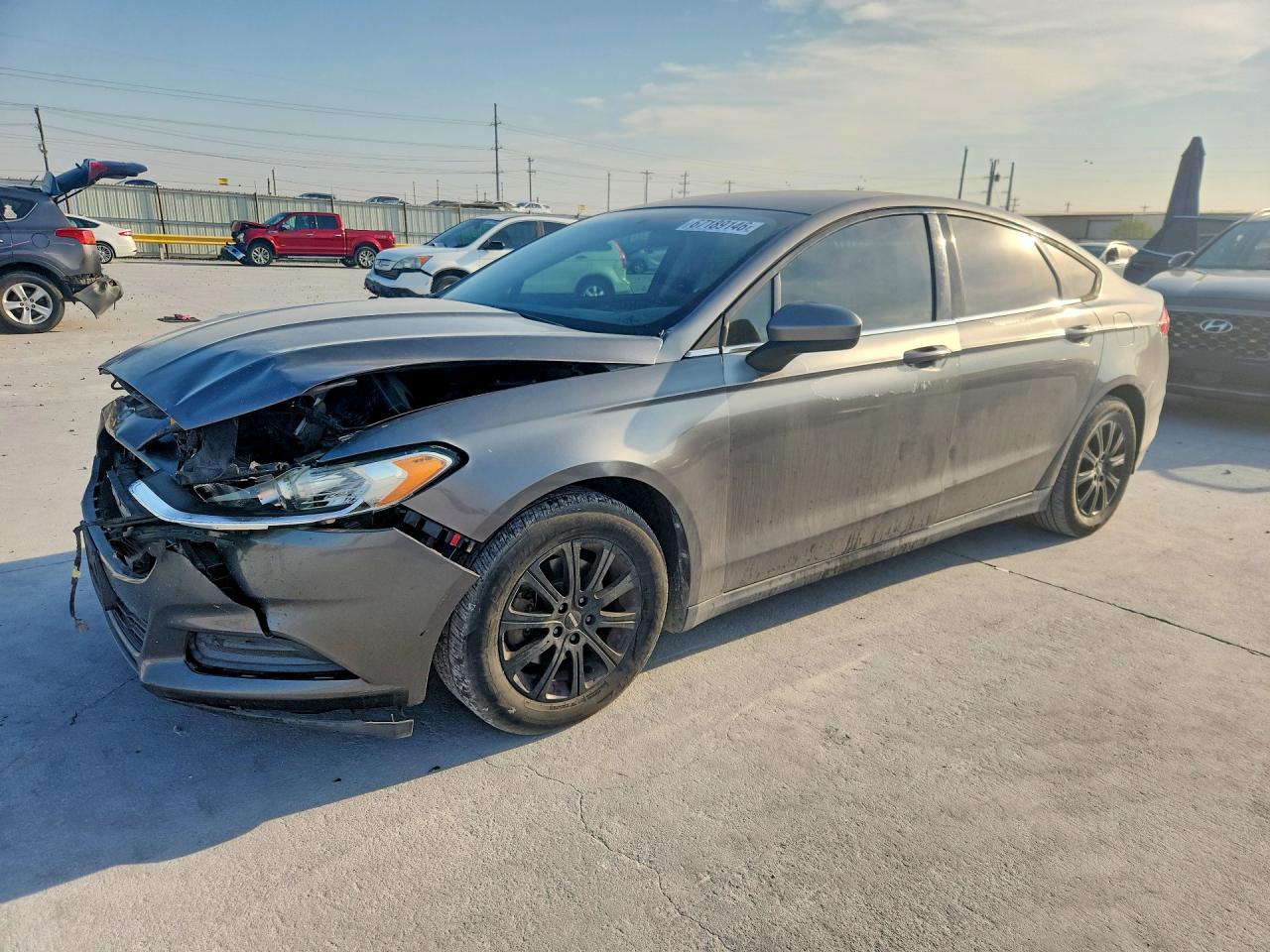 2013 FORD FUSION S | 3FA6P0G75DR200845 | UPCARS