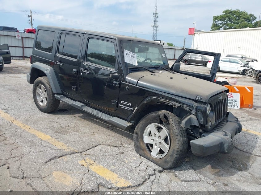 2014 JEEP WRANGLER UNLIMITED SPORT | 1C4BJWDG8EL159256 | UPCARS