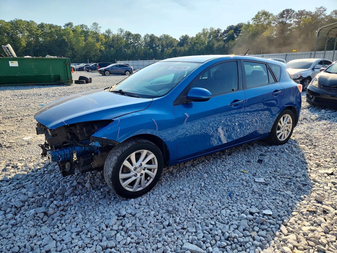 2012 MAZDA 3 I | JM1BL1L79C1696564 | UPCARS
