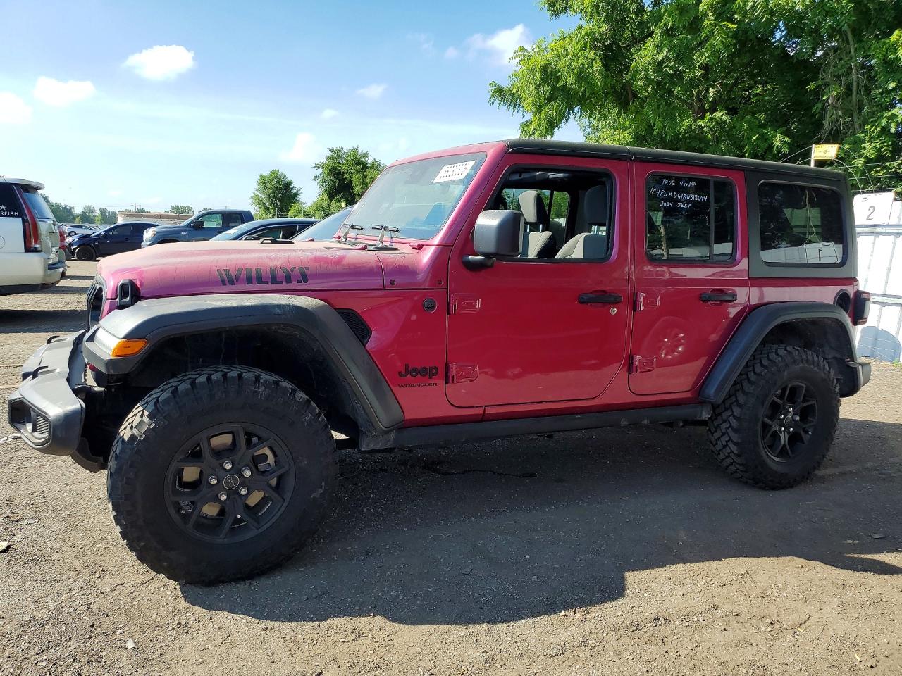 2024 JEEP WRANGLER SPORT | 1C4PJXDG1RW318084 | UPCARS