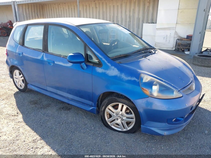 2008 HONDA FIT SPORT | JHMGD38678S008978 | UPCARS