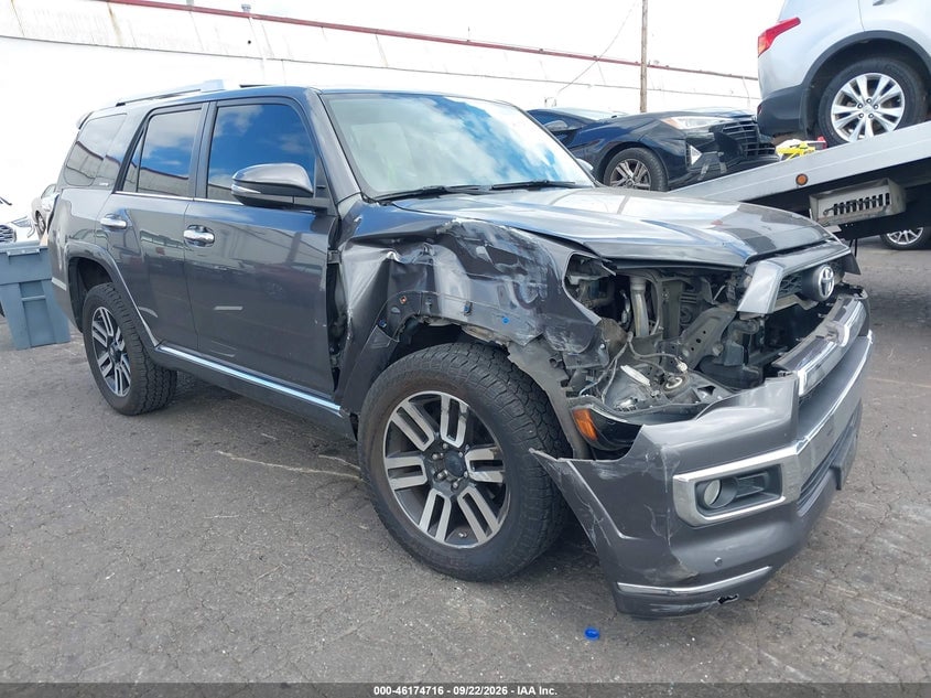 2018 TOYOTA 4RUNNER LIMITED | JTEBU5JR7J5596554 | UPCARS