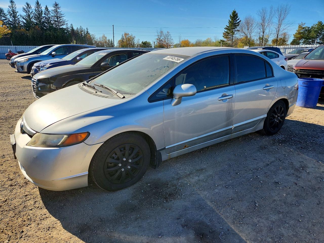 2007 HONDA CIVIC LX | 2HGFA16587H104162 | UPCARS
